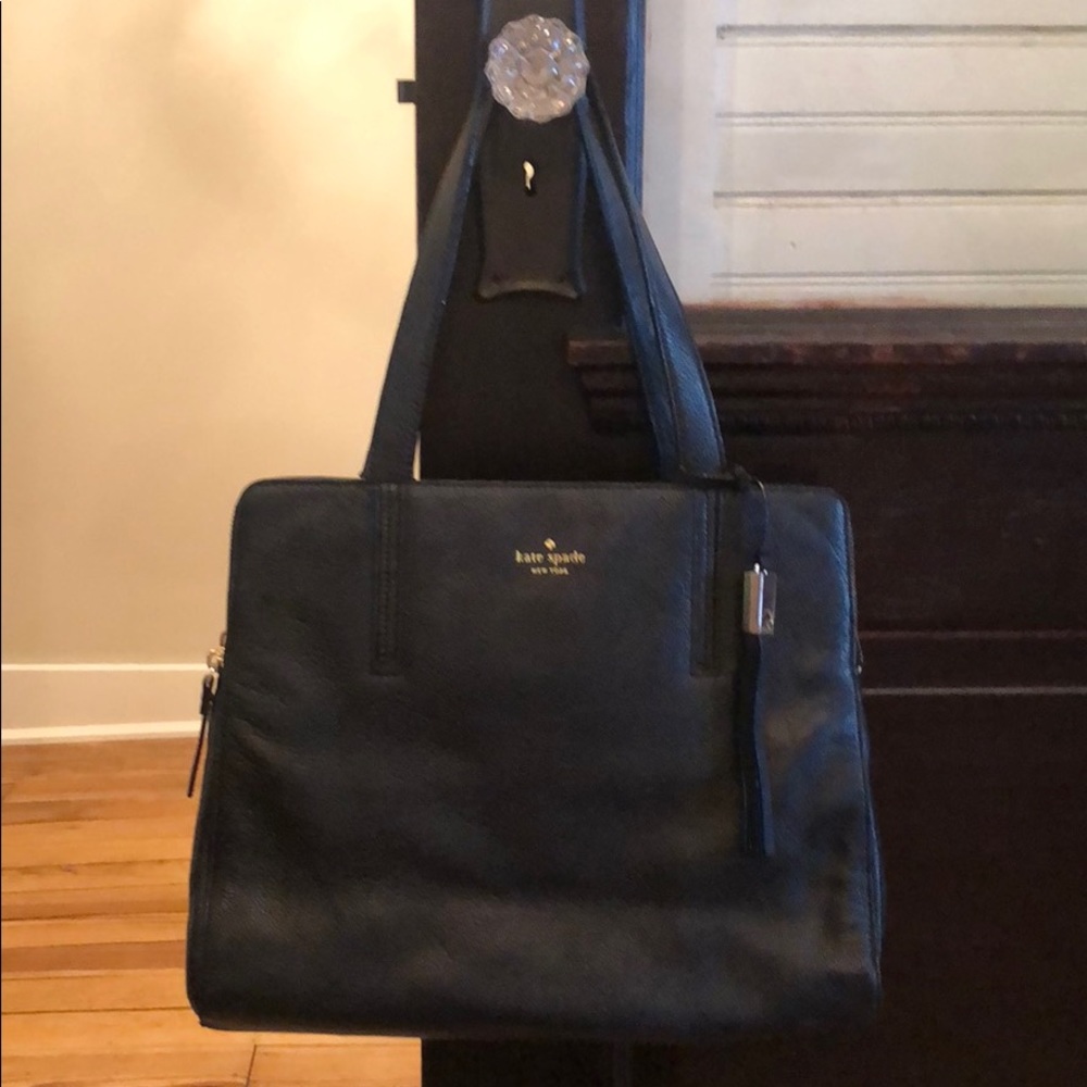 Black Kate Spade Hand Bag - Brennan - Grey Street